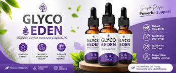 Glyco Eden Drops bottles with natural botanicals